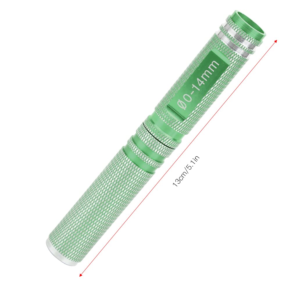 VGEBY Universal RC Car Shell Puncher 0-14mm - Green for RC Body Drilling & Customization