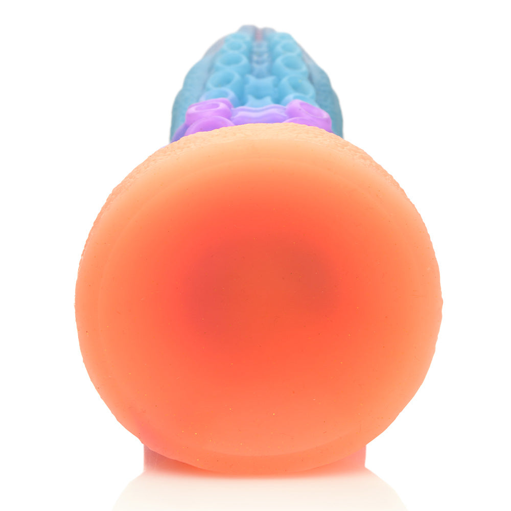Glow in the Dark Silicone Tentacle Dildo - Fantasy Adult Toy for Couples & Solo Play - Perfect for Roleplay & Sensory Exploration