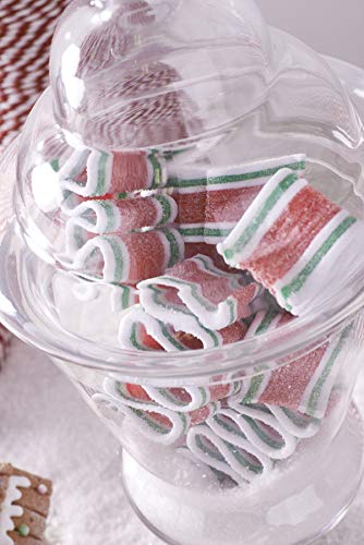 K&K Interiors 5-Piece Glass Storage Jars with Airtight Lids - Clear Kitchen Canisters for Flour, Sugar, Coffee & Pantry Organization - Perfect for Home, Office & Gift Giving
