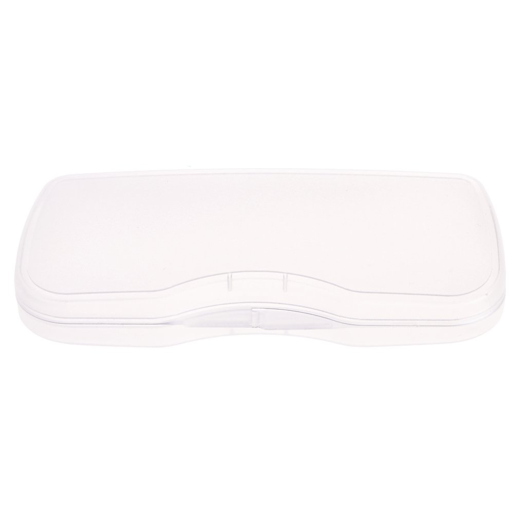 LUOFANG Portable Flip-Up Reading Glasses with Clip-On Case & Lens Protector - Stylish Presbyopic Eyewear for Reading, Crafts & Outdoor Activities