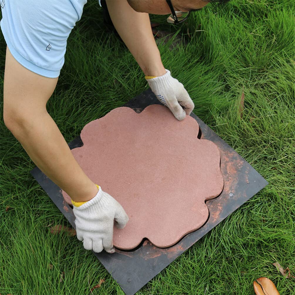 USHOBE Turtle Shaped Stepping Stone Mold - Reusable DIY Concrete Cement Path Maker for Garden, Lawn, Driveway | Create Beautiful Walkways & Decorative Paving | Perfect for Outdoor Landscaping & Flower Bed Edging