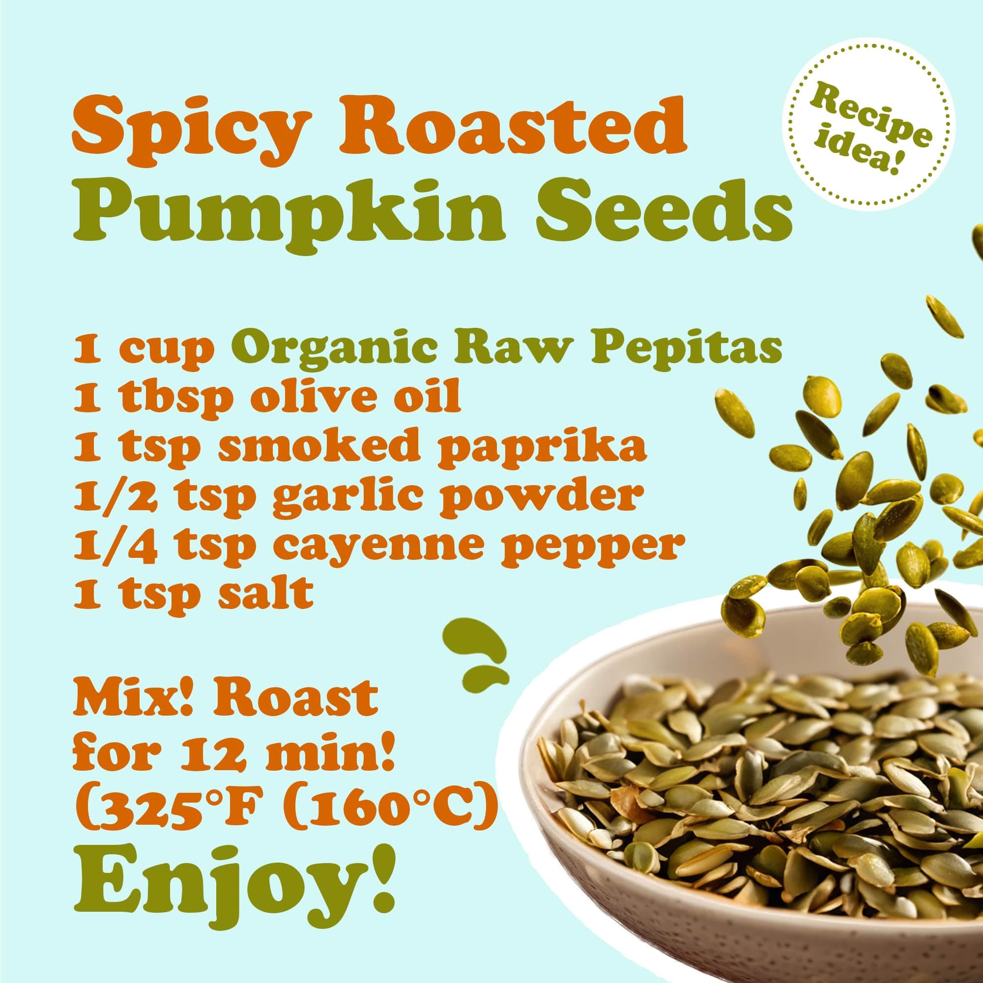 Food to Live Organic Raw Pepitas (Pumpkin Seed Kernels) - 18 Pounds Bulk, Non-GMO, Unsalted, No Shell, No Oil, Vegan, Kosher | Keto-Friendly, High Protein & Essential Fatty Acids | Perfect for Baking, Snacking, Salads & Healthy Recipes