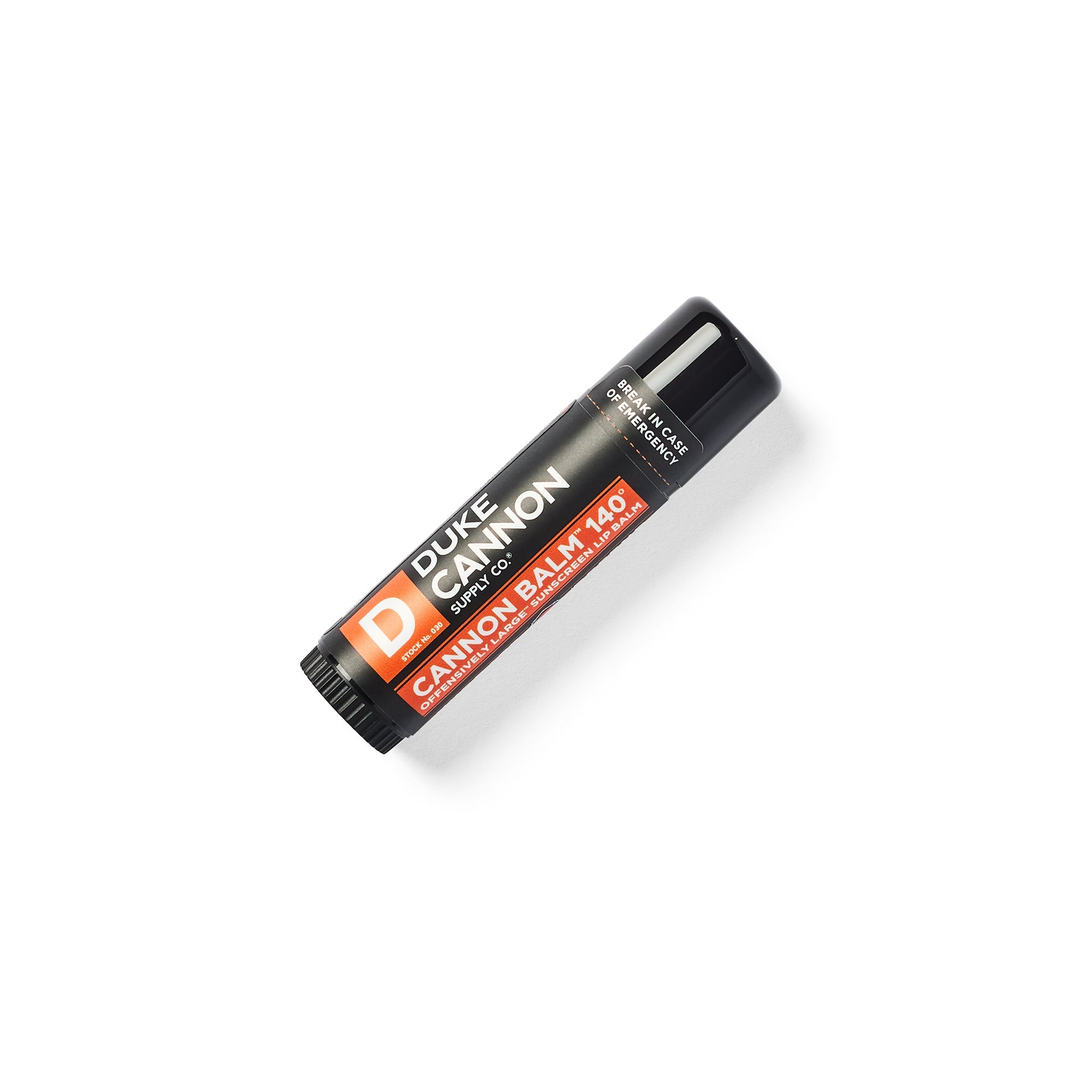 Duke Cannon Lip Balm 140 - Moisturizing & Long-Lasting Lip Care for Men - Perfect for Outdoor Activities, Hiking, and Cold Weather Protection