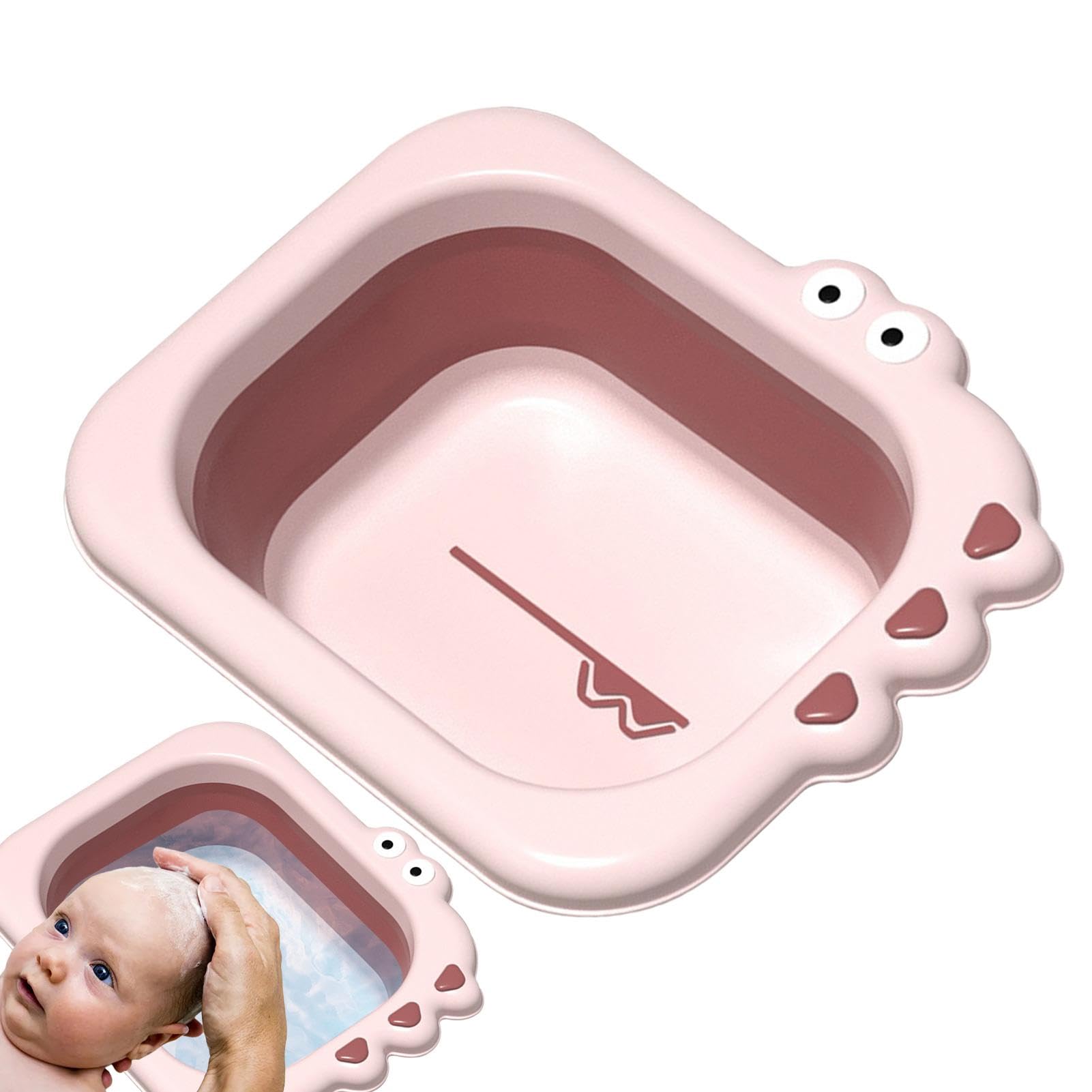 2.5L Foldable Wash Basin - Multi-Purpose Portable Sink for Face, Feet, Baby Bottles & Breast Pump Parts | Camping, Travel, Home & Outdoor Use