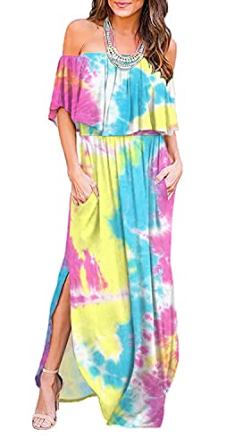F Tie Dye Light Yellow