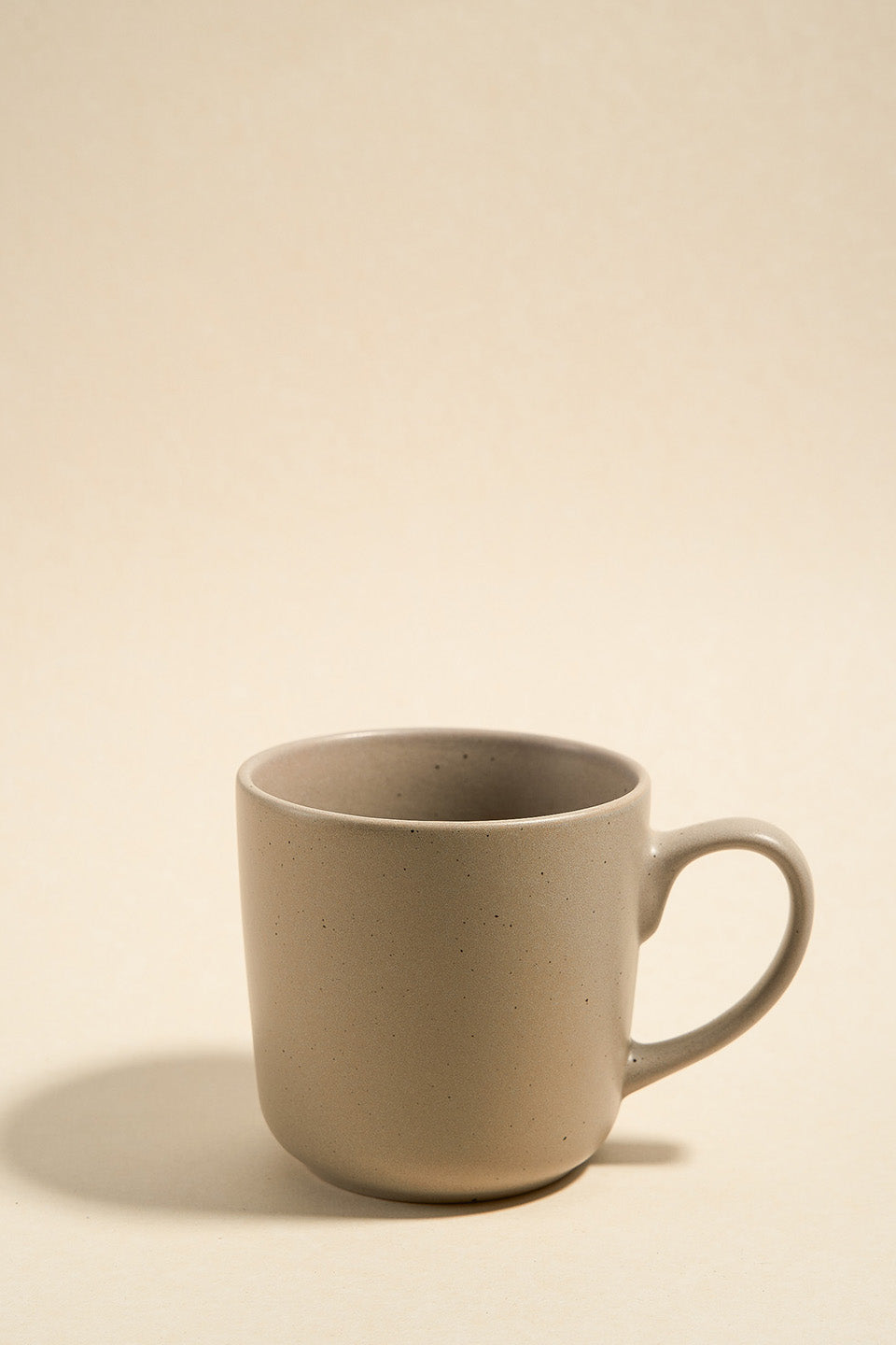Caffeine Fix Stone Speckle Coffee Mugs Set of 2 - Perfect for Home, Office & Gifts | Durable Ceramic Cups for Hot & Cold Beverages