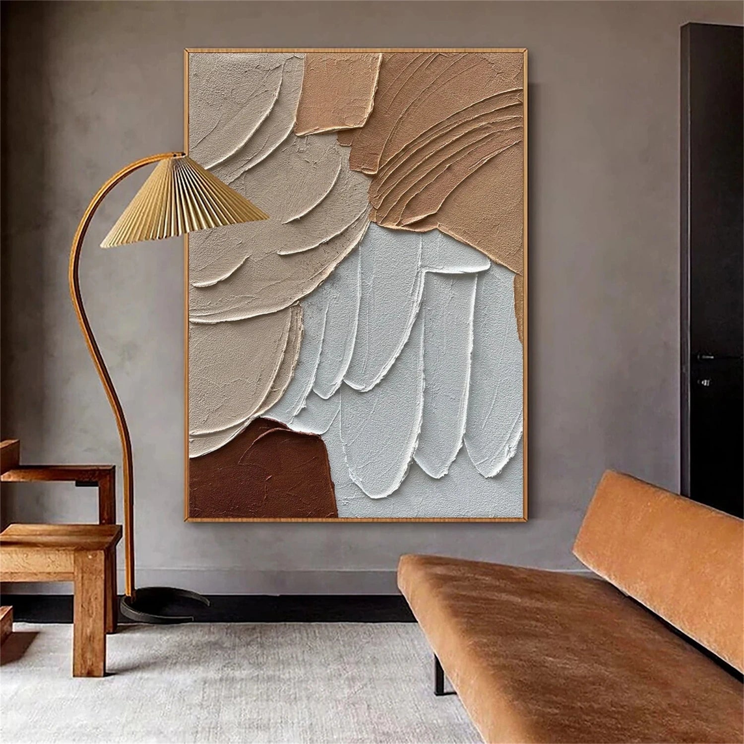 Abstract Painting #AB 263 - Modern Wall Art for Home & Office Decor - Perfect for Living Room, Bedroom or Workspace
