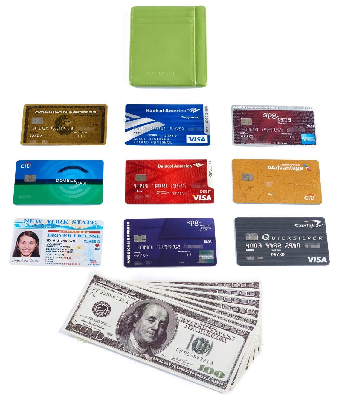 Genuine Leather Slim Front Pocket Wallet for Men - RFID Blocking Credit Card Holder with ID Window - Perfect for Travel, Business & Everyday Use