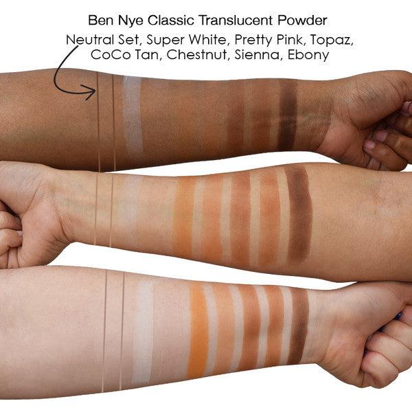 Ben Nye Super White Professional Setting Powder - Translucent Matte Finish for Makeup Artists & Cosplay - Ideal for Stage, Photography & HD Video