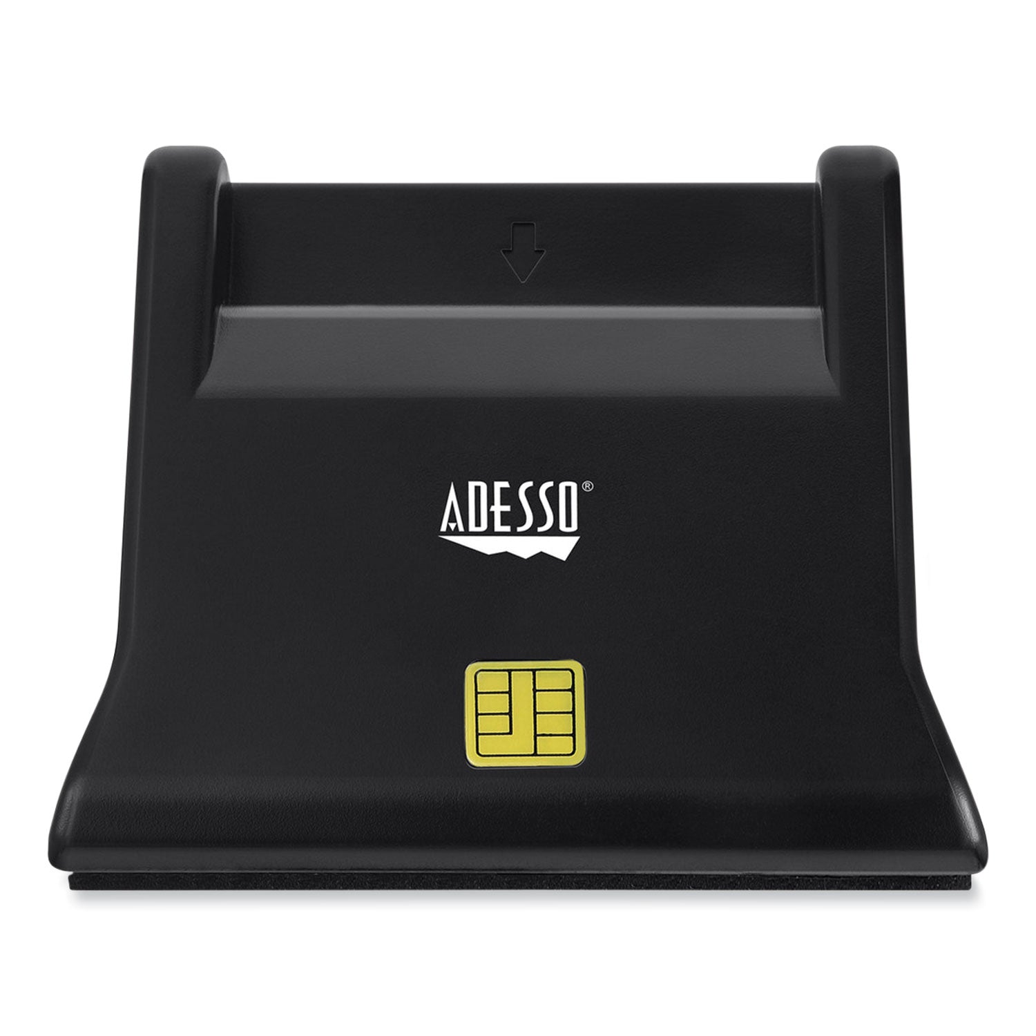 Adesso SCR 300 USB Smart Card Reader - Secure & Fast Contactless Chip Card Reader for Banking, ID Verification & Digital Signatures | Works with Windows & Mac | Perfect for Online Banking, Government Services & Office Security