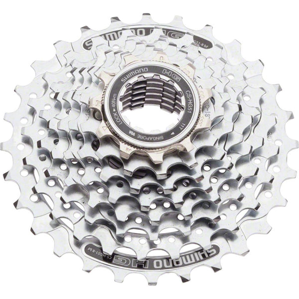 Shimano Alivio HG51 8-Speed 11-28T Bike Cassette - Compatible with Mountain & Road Bikes for Smooth Gear Shifting