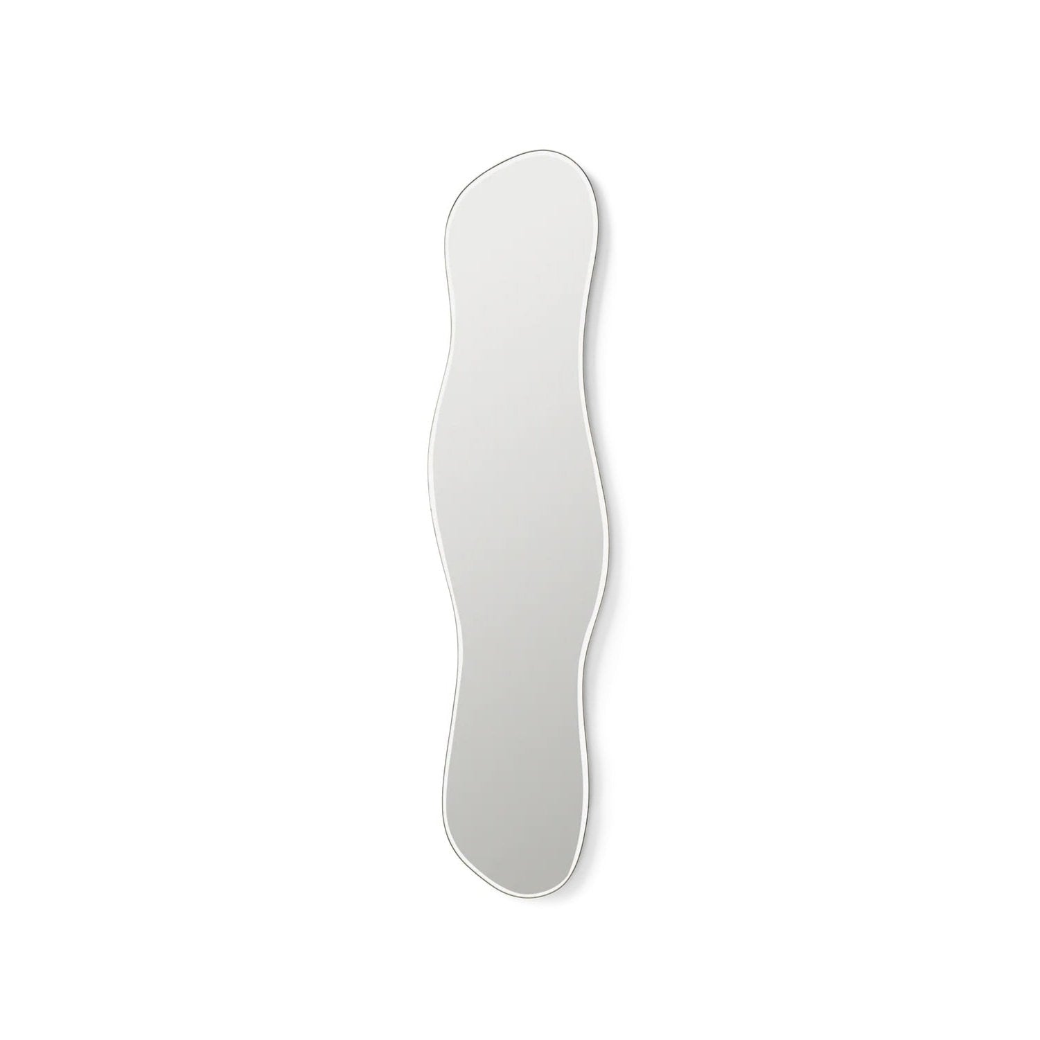 FERM LIVING Pond Mirror - Large Dark Chrome Wall Mirror for Living Room, Bedroom, Bathroom - Elegant Home Decor & Stylish Interior Design Accent