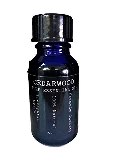 Pure Cedarwood Essential Oil for Aromatherapy, Relaxation & Skin Care - 100% Natural Therapeutic Grade, 10ml - Perfect for Diffusers, Massage & DIY Beauty Products