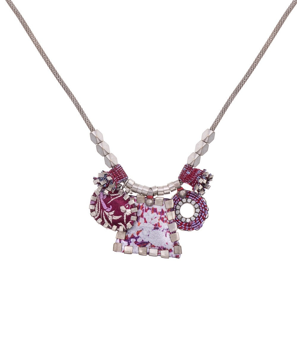 Deep Purple Sarah Necklace for Women - Elegant Amethyst Pendant Jewelry Gift for Her | Perfect for Weddings, Anniversaries & Special Occasions
