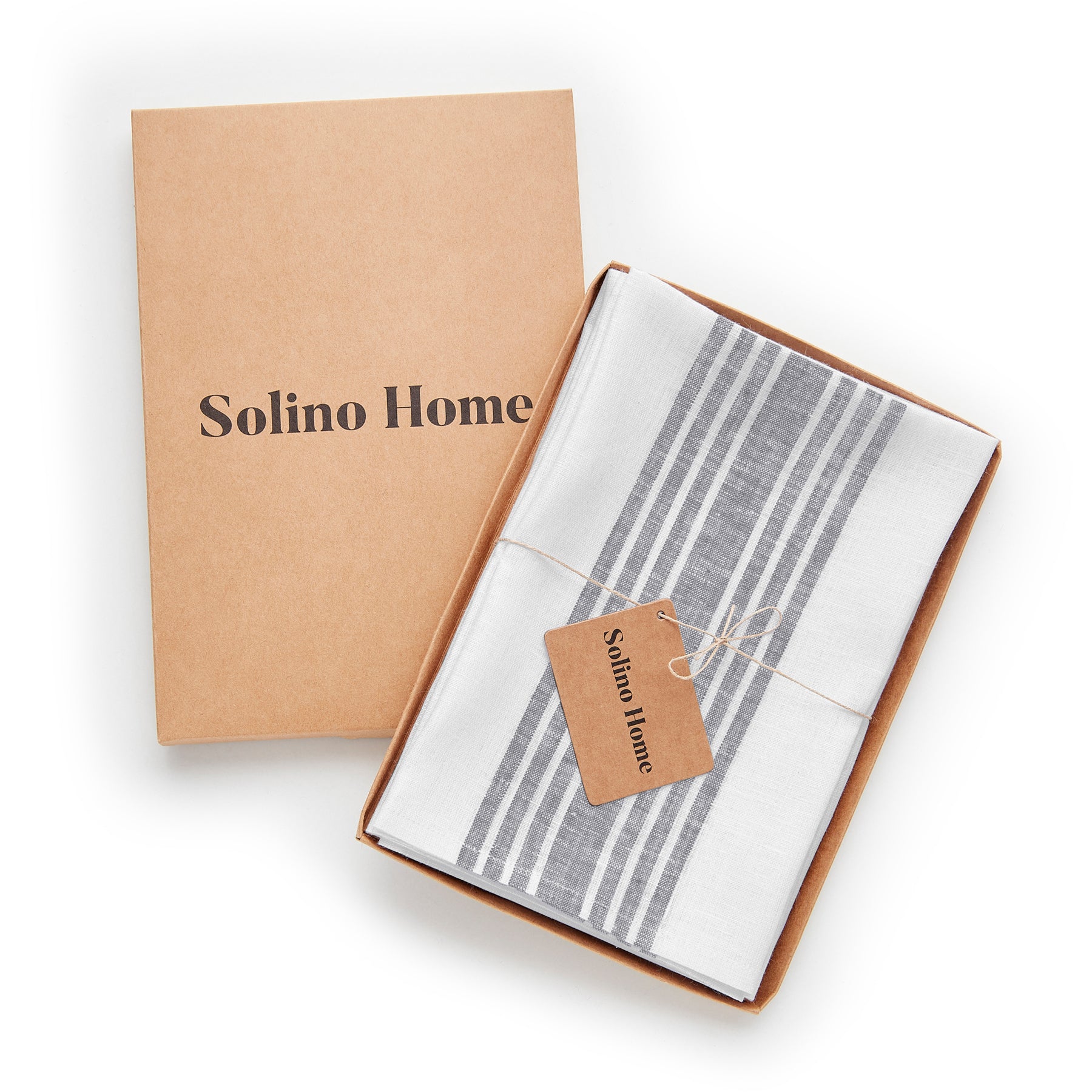Farmhouse Style Cotton Napkins - Set of 4 for Dining, Kitchen & Party Decor - Rustic Table Linens for Everyday Use & Special Occasions