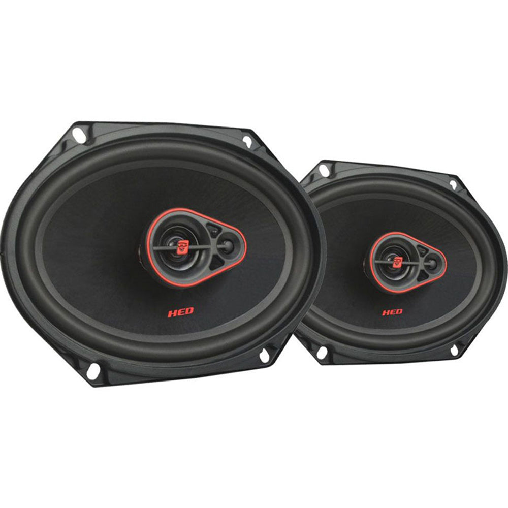 Cerwin Vega H7683 720W Max 120W RMS 6x8 HED Series 3-Way Coaxial Car Speakers - Premium Sound for Cars, Trucks & SUVs - Perfect for Road Trips, Commuting & Music Lovers