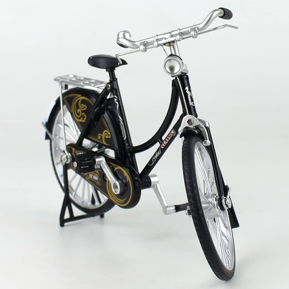 FOMIYES Alloy Mini Bicycle Model - Realistic Simulation Bike Toy for Kids, Finger Bike Ornament, Home & Office Decor - Perfect for Collectors, Gifts, and Desk Display