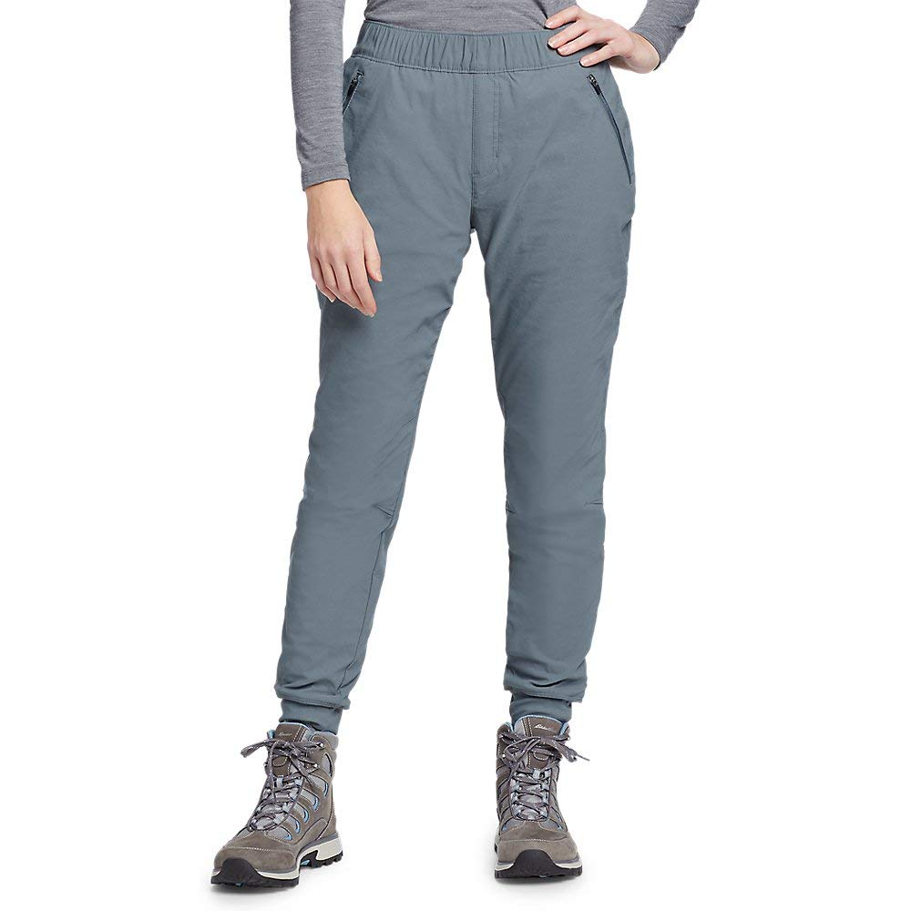 Eddie Bauer Women's Rainier Fleece-Lined Jogger Pants - Warm Winter Running Pants for Hiking, Yoga & Outdoor Activities