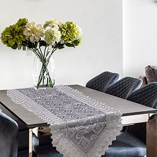 Gray, Silver Paisley Pattern