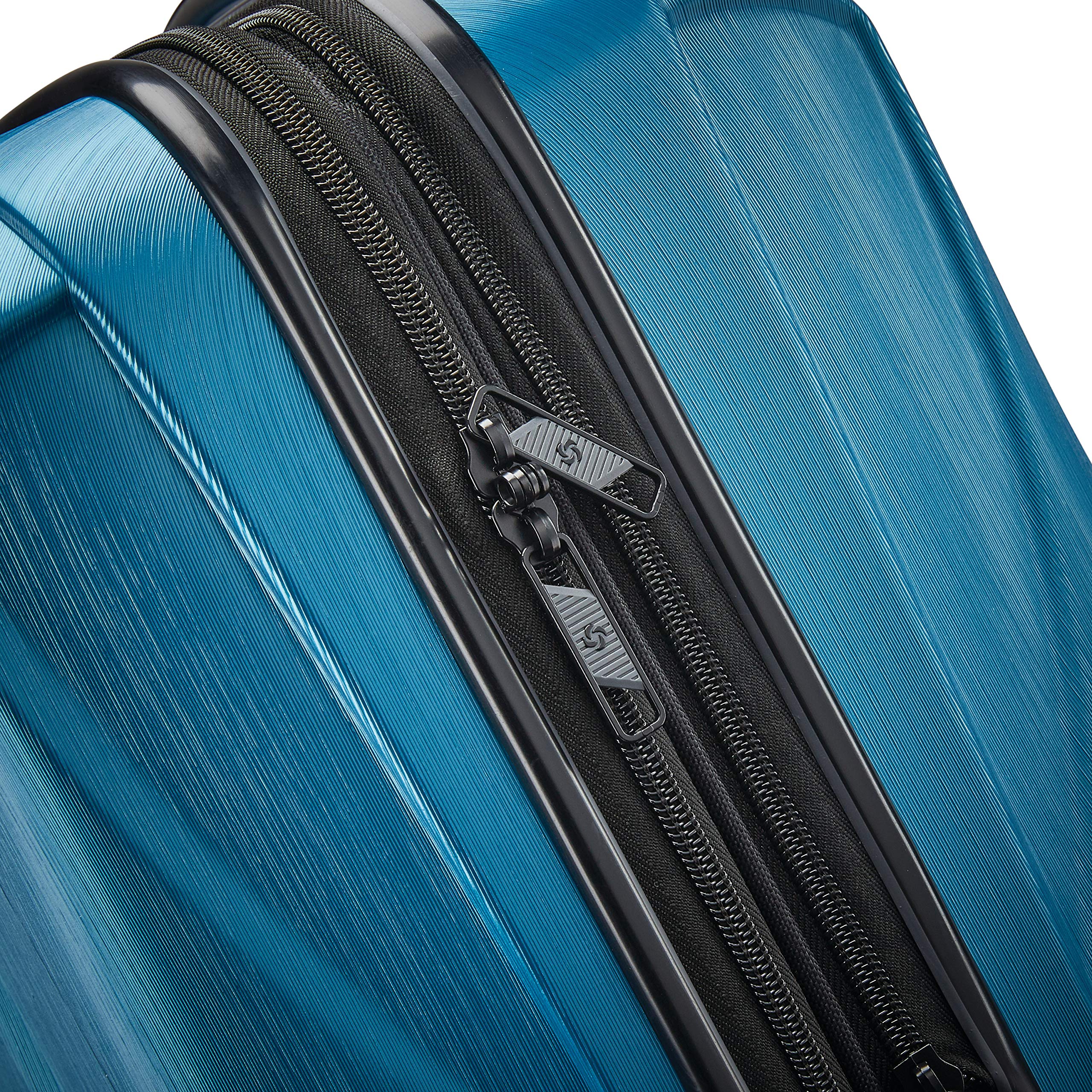 Samsonite Centric 2 Expandable Hardside Spinner Wheel Carry-On Luggage 20 Inch, Lightweight Durable Suitcase for Travel - Perfect for Business Trips & Weekend Getaways (Caribbean Blue)