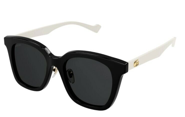 Gucci GG 1000SK 003 Black & Gray Square Sunglasses for Women - Stylish Full Rim Shades for Outdoor Fashion & Summer Protection