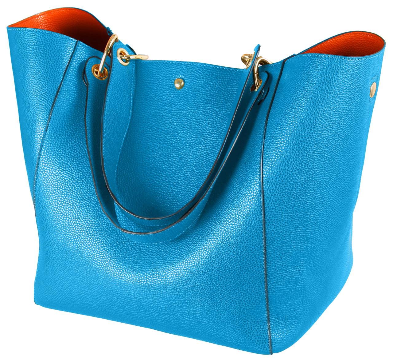 SQLP Large Work Tote Bag for Women - Stylish Designer Purse & Spacious Handbag, Big Bucket Bag for Office, Travel & Daily Use | Durable Crossbody Shoulder Bag for Professional Women & Commuters