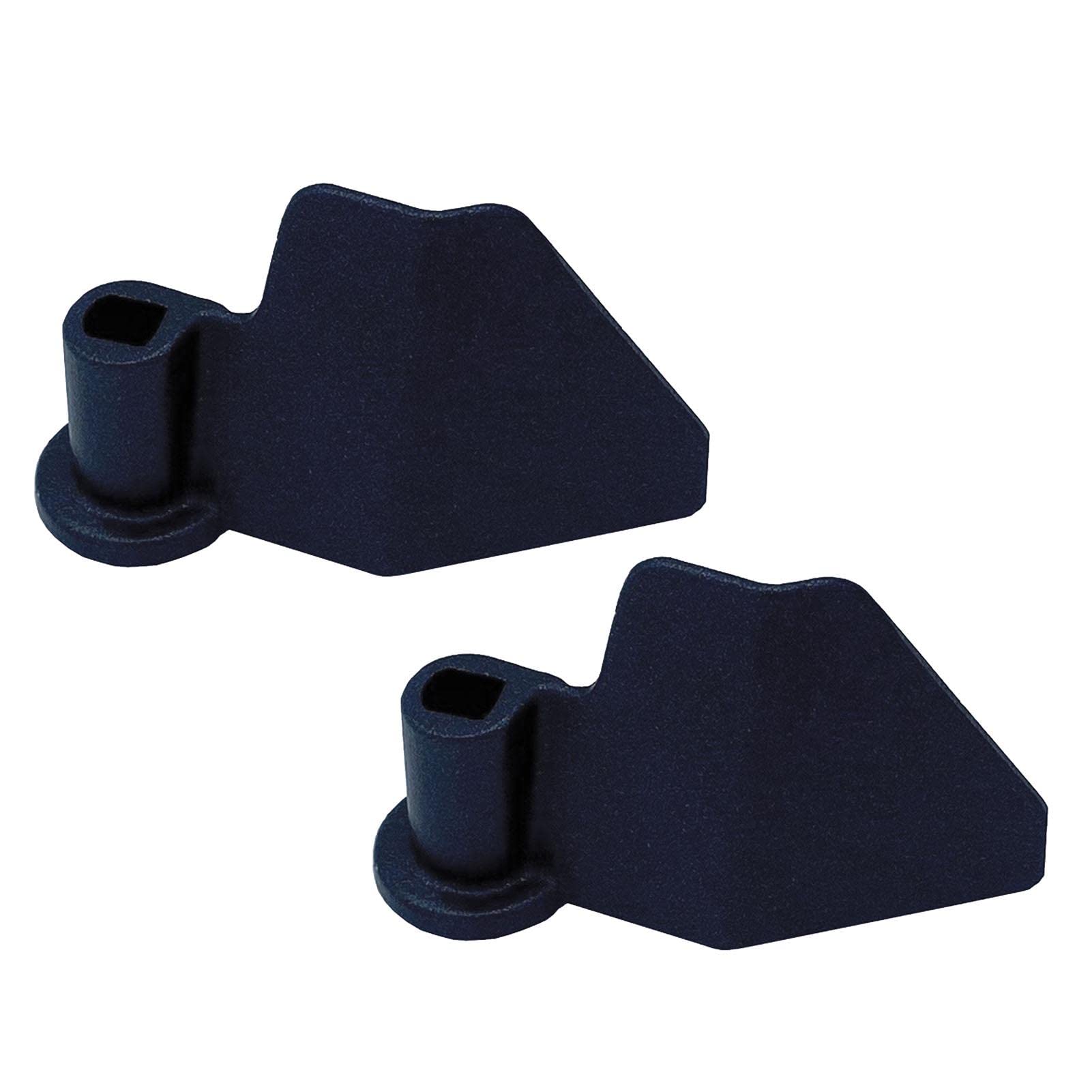 2 Pack Stainless Steel Bread Maker Paddle Replacement - Compatible with Most Bread Machines - Durable Kneading Blade for Homemade Bread Baking (Black) - Perfect for Fresh Bread, Pizza Dough & Artisan Loaves