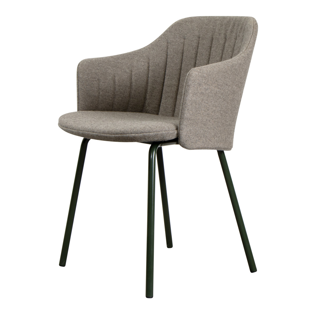 Comfortable 4-Leg Chair with Back and Seat Cushion - Perfect for Home Office, Living Room, or Bedroom Relaxation