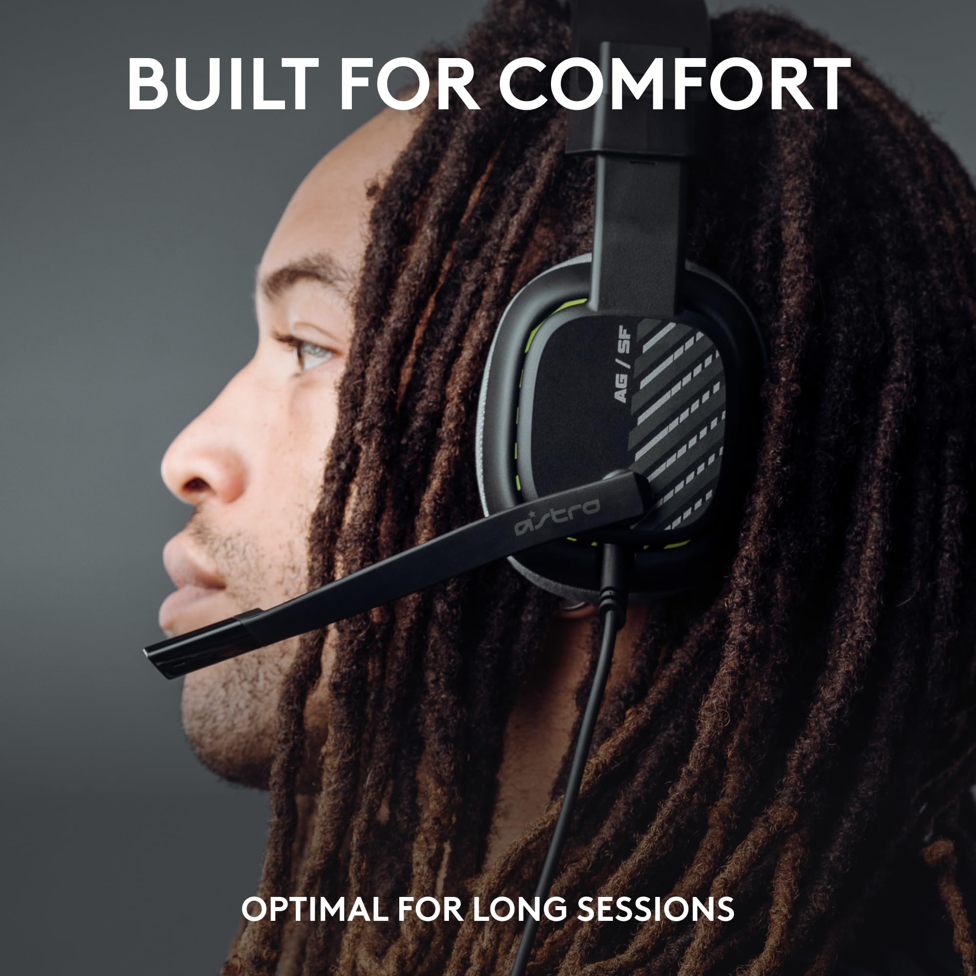 Logitech G29 Driving Force Racing Wheel & Pedals with Force Feedback & Real Leather - ASTRO A10 Gen 2 Wired Gaming Headset - Compatible with PS5, PS4, PC, Mac - Black - Perfect for Sim Racing & Gaming Setups