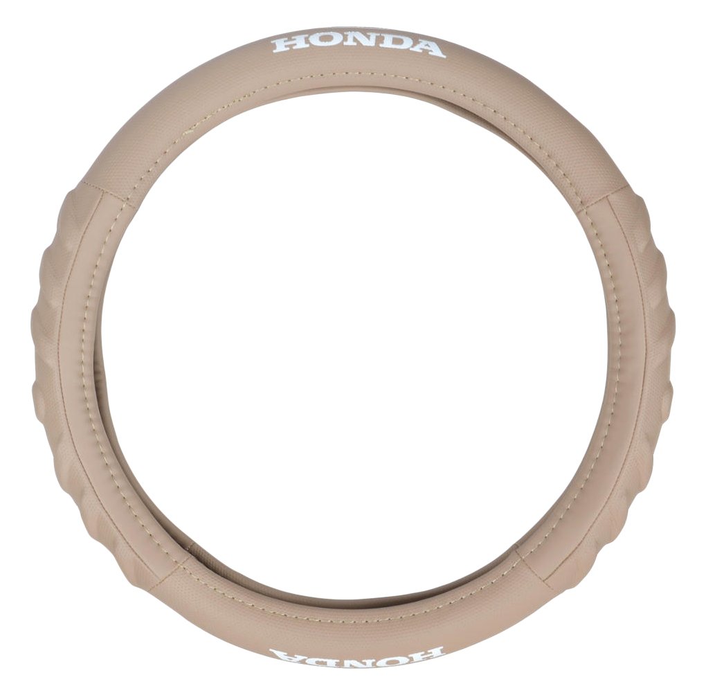 BDK HDSW-806-S-BG Beige Small Odorless Wheel Cover for Honda Civic, Accord, CR-V - Universal Fit Hub Cap for Car, Truck & SUV - Durable Plastic Wheel Covers for All-Season Protection & Style Enhancement