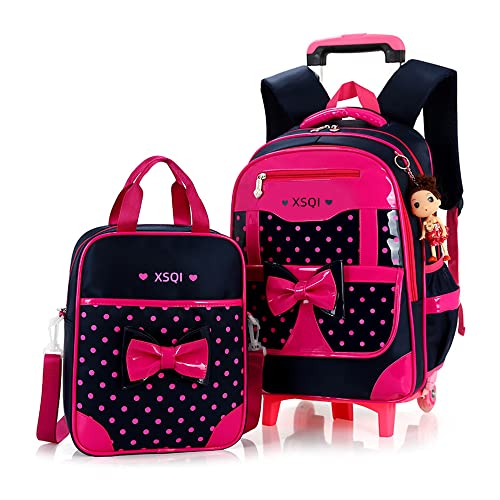 Dots-2 Wheels Rose Red