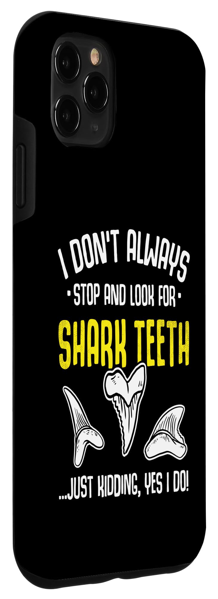 iPhone 11 Pro Max Case - Durable Shark Teeth Hunting & Fossil Hunting Phone Cover for Paleontology Enthusiasts | Perfect for Outdoor Adventures & Field Research
