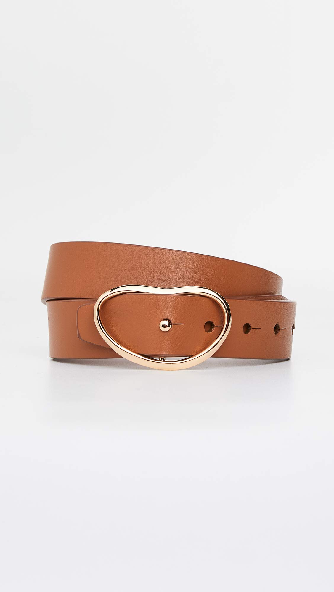 Women's Wide Georgia Belt in Tan - Adjustable Leather Waist Belt for Women | Perfect for Jeans, Dresses & Casual Outfits