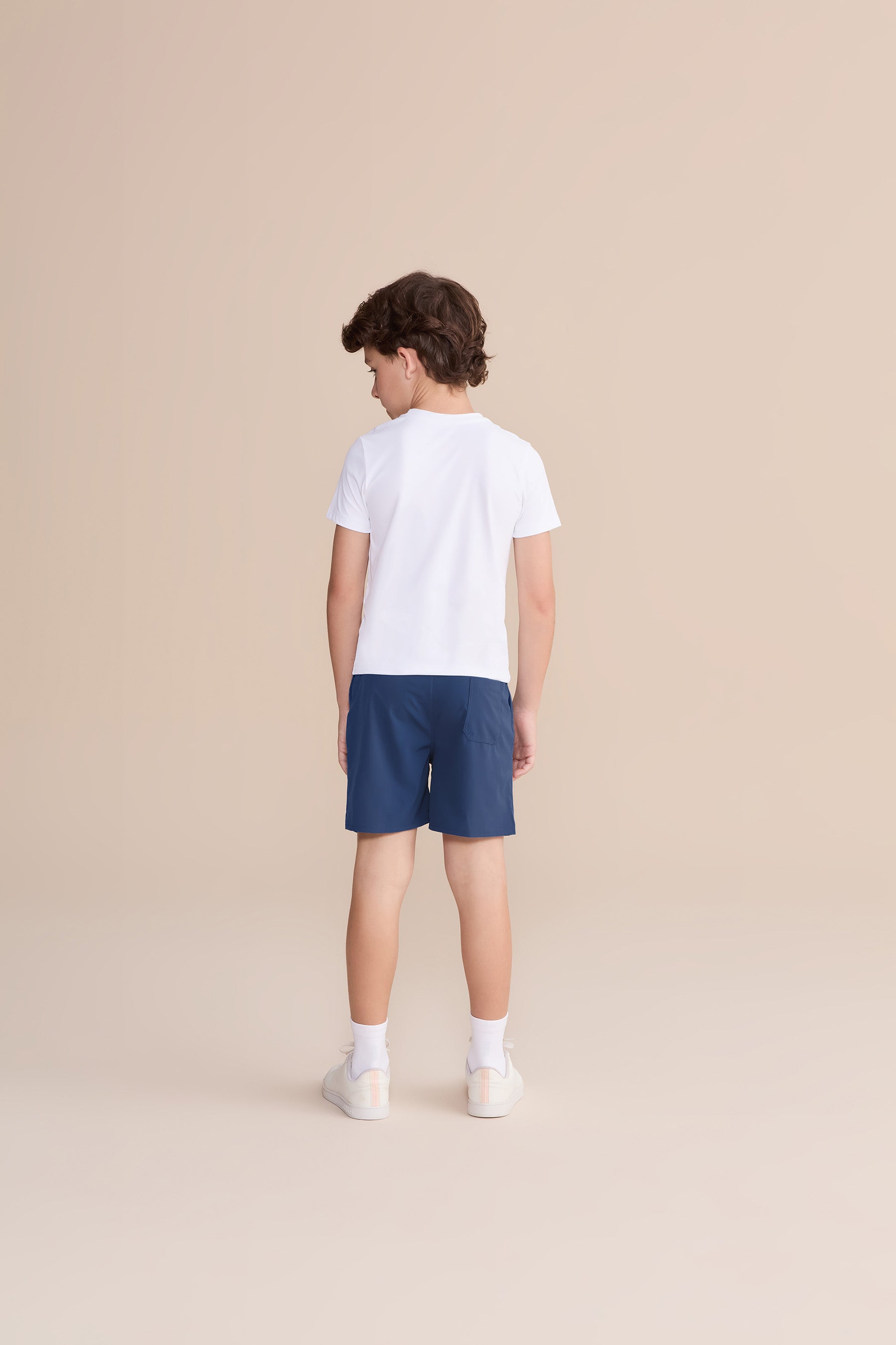 Dryside Kids Long Shorts for Boys & Girls - Comfortable Athletic Running Playwear for Outdoor Sports & Summer Activities