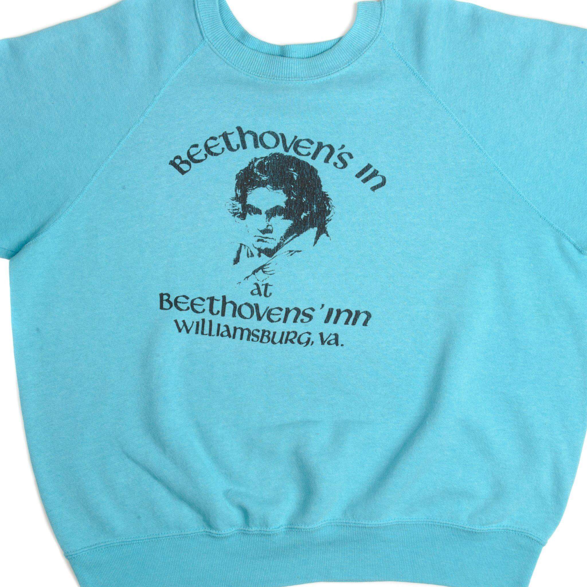 Vintage Beethoven Graphic Sweatshirt for Men & Women - XL Size - 100% Cotton Made in USA - Perfect for Casual Wear, Music Lovers & Gift Giving