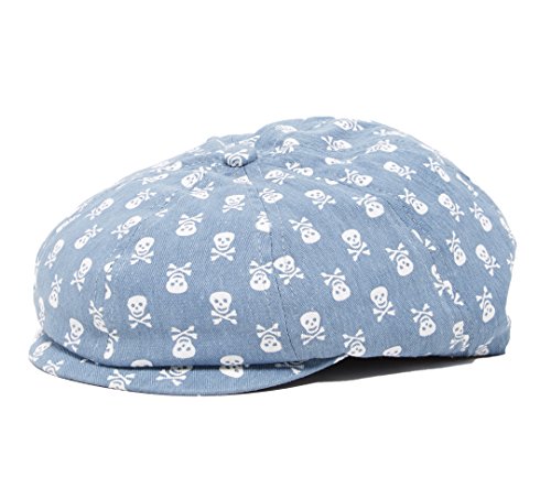 Blue Newsboy Skulls