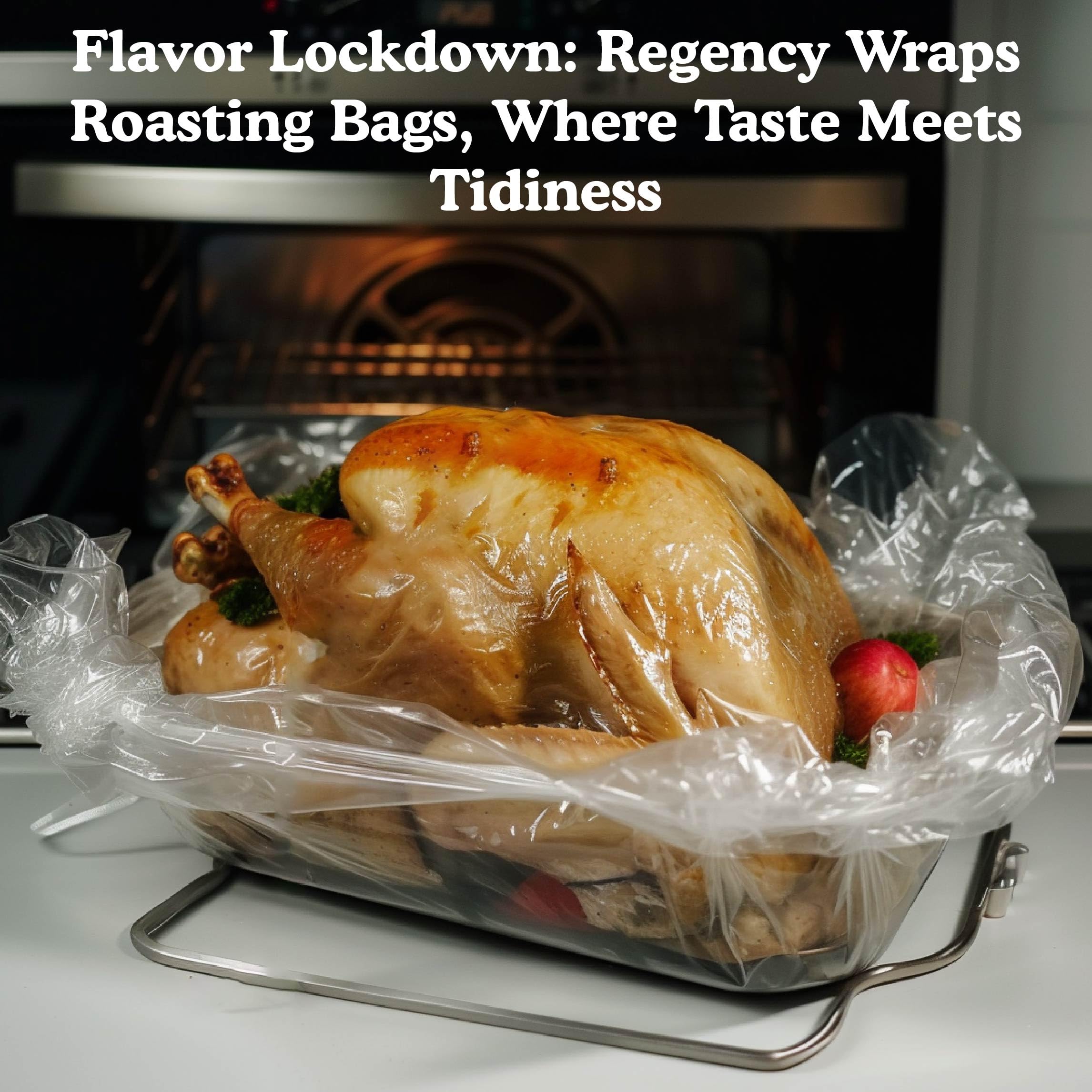 Regency Wraps Turkey Roasting Bags - 2 Pack Oven Safe Cooking Bags (20
