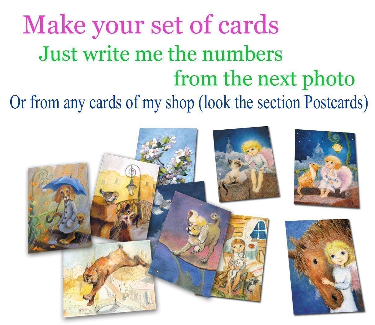 Elegant Ballerina Ballet Greeting Card Set - 6 Unique Ballet-Themed Art Cards for Birthdays, Thank You & Special Occasions