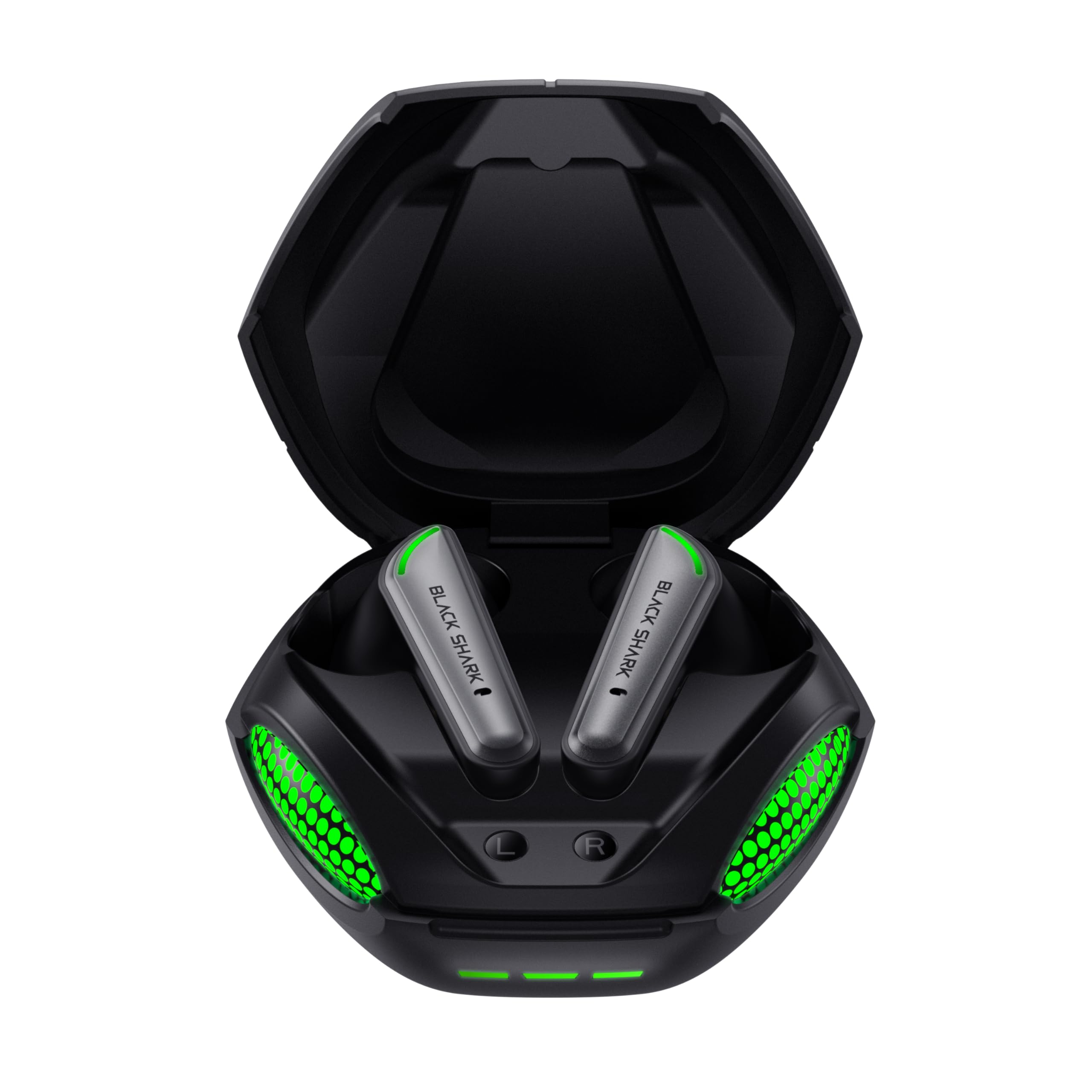 Black Shark Lucifer T7 TWS Wireless Earbuds - Bluetooth 5.3 Gaming Headphones with Dual Mode for Music & Games, Low Latency, Hi-Fi Sound - Perfect for Mobile Gaming, Workouts & Commuting (Black)