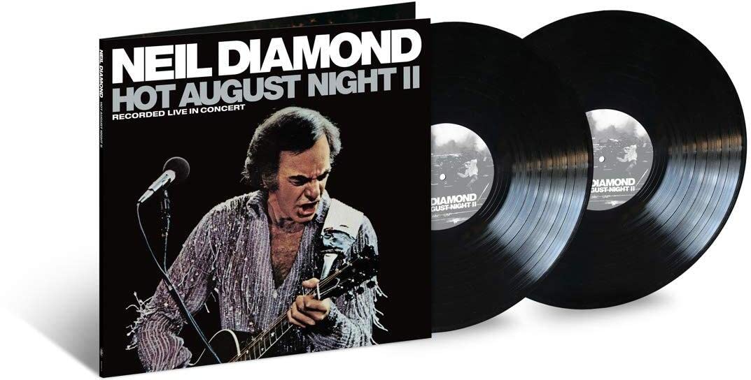 Hot August Night II - Neil Diamond Vinyl Record | Classic Rock Music Album for Collectors & Fans | Perfect for Home Listening & Gifting
