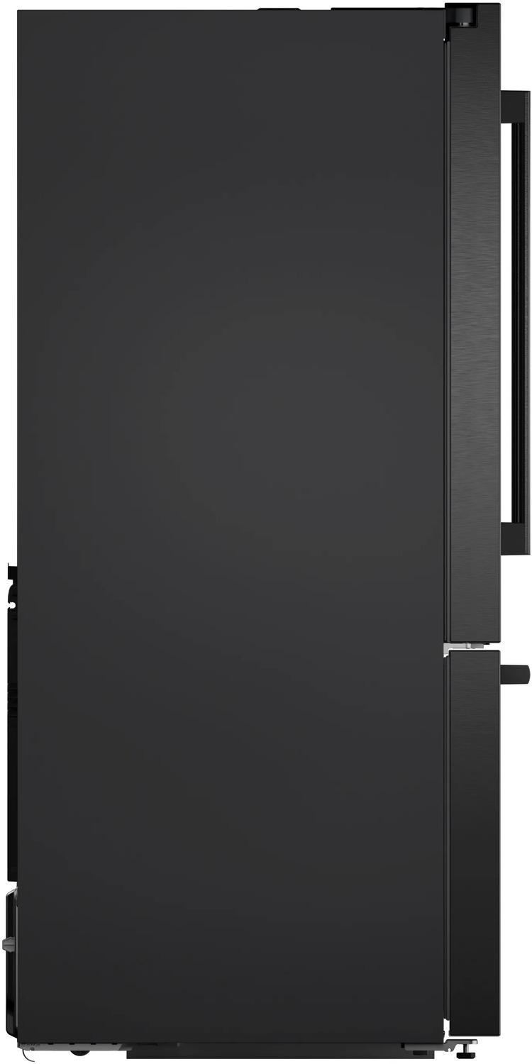 Bosch 500 Series 36 Inch French Door Bottom Freezer Refrigerator - Black Stainless Steel (B36FD52SNB) | Energy Efficient, Spacious Design for Modern Kitchens & Entertaining