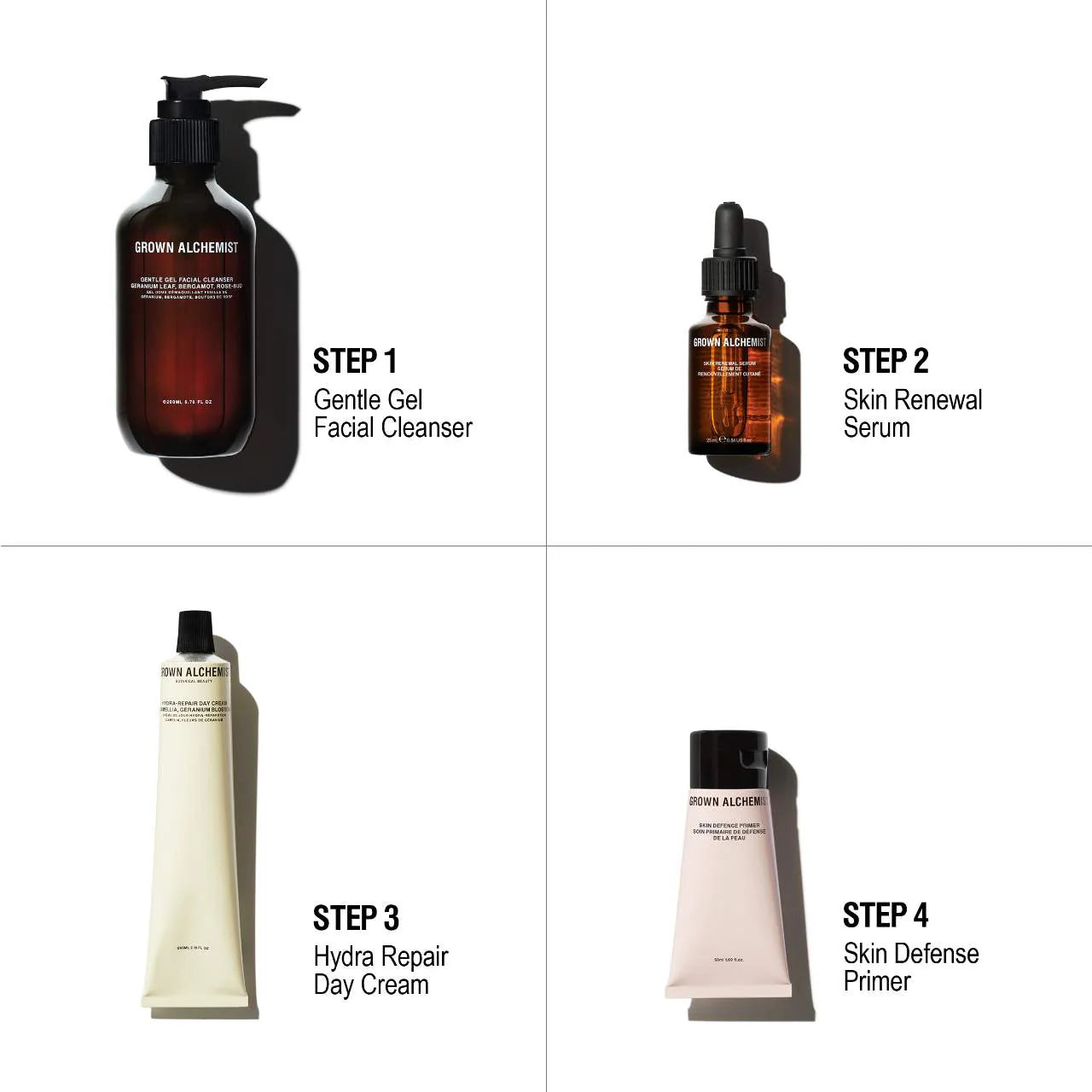 Grown Alchemist Skin Barrier Essentials Kit - Hydrating & Repairing Skincare Set for Dry & Sensitive Skin - Perfect for Night Routine & Travel Skincare