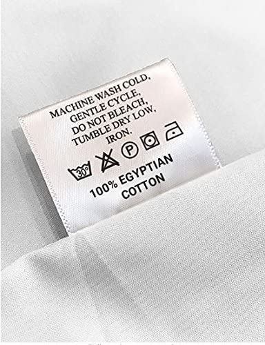 Luxury 600-Thread-Count Egyptian Cotton King Fitted Sheet - Hotel Bedding for Home Comfort