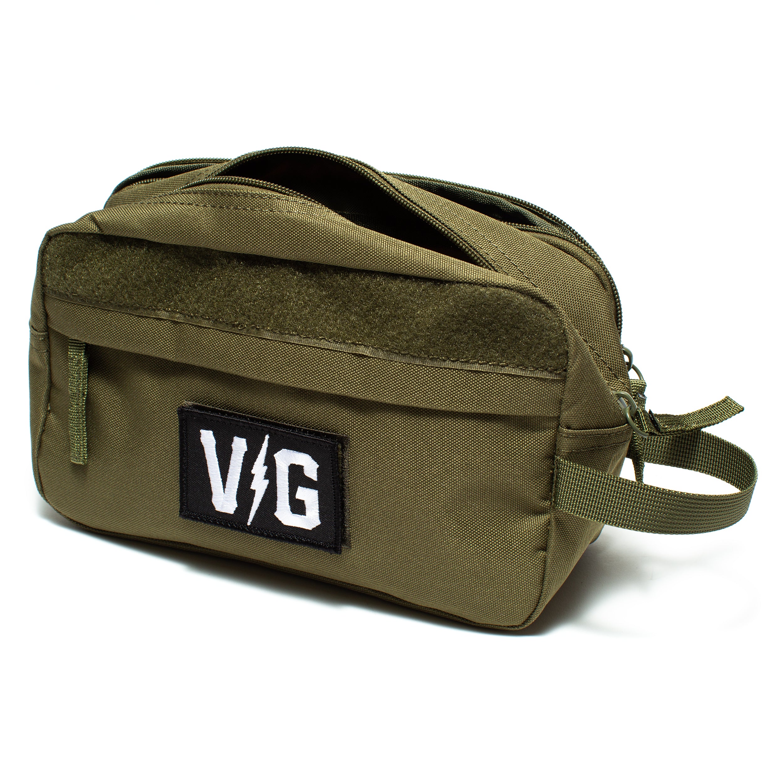 Standard Issue Tactical Dopp Kit - Military-Grade Toiletry Bag for Travel & Camping | Waterproof & Durable Organizer for Men