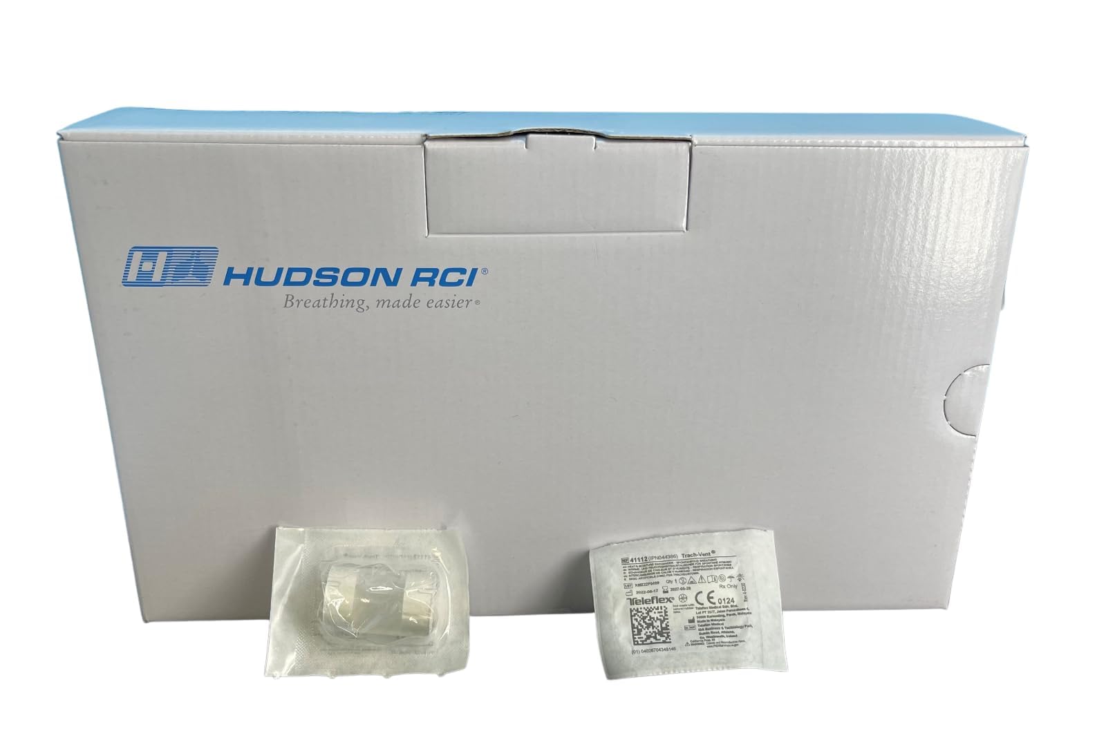 Trach-Vent HME (Heat Moisture Exchanger) - Pack of 50 | Disposable Humidification Filters for Tracheostomy Patients | Ideal for Home Care & Hospital Use