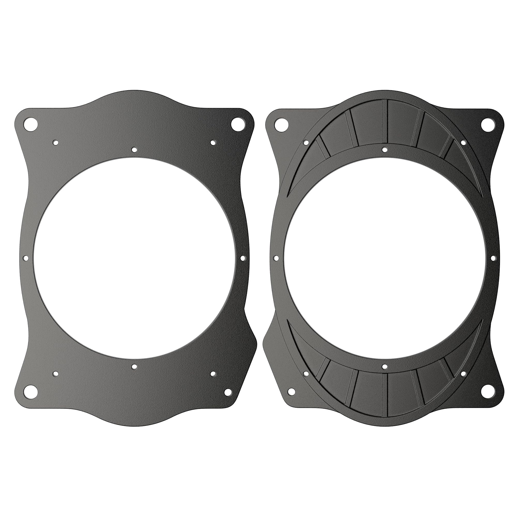 NuIth 6x9 to 6.5 Inch Speaker Adapter Spacer Rings - Compatible with Toyota Camry (2002-2011), Corolla (2003-2013), Yaris (2007-2015), Solara (2004-2009) - 6.5
