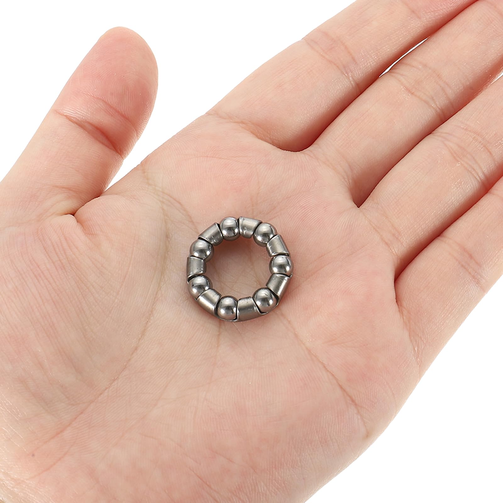 PATIKIL Stainless Steel Bike Ball Crank Bearing - Durable Bicycle Bearings Replacement for Front & Rear Wheels | Bike Parts Repair Accessories for Mountain, Road & Commuter Bicycles