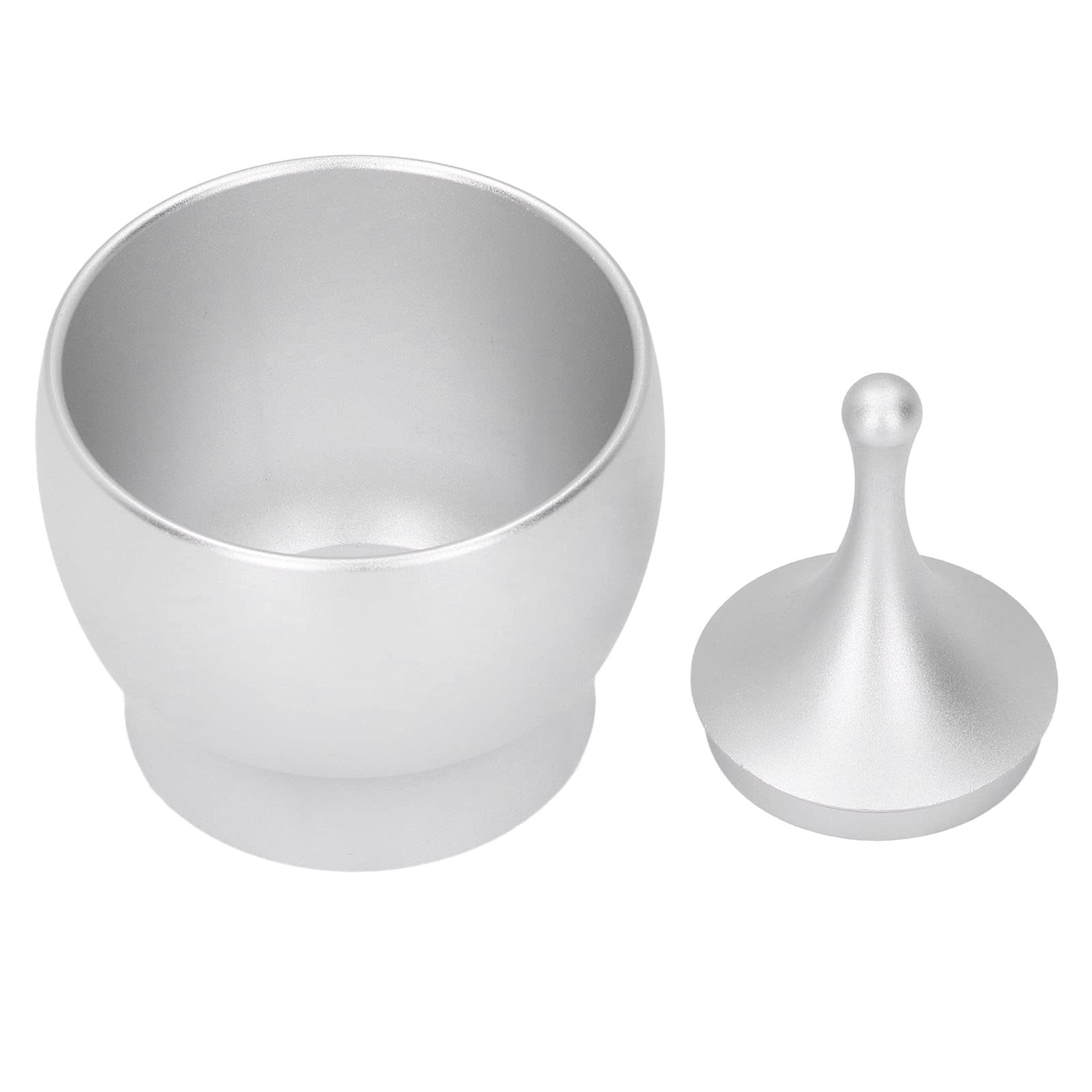 Premium Coffee Dosing Cup - Detachable Coffee Powder Container with Large Diameter | Durable & Stylish Silver Design | Perfect for Home Baristas & Restaurant Use