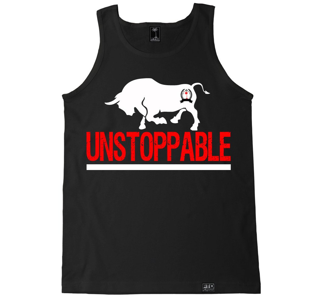 FTD Apparel Men's Unstoppable Workout Tank Top - Breathable Quick-Dry Gym Shirt for Running, Training & Fitness
