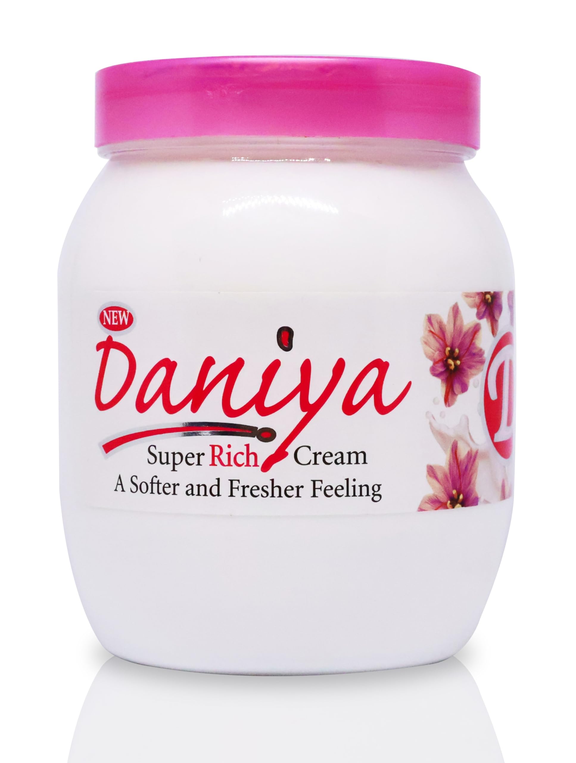 Daniya Rose-Pink Hand Cream 500ml - Hydrating & Nourishing Moisturizer for Dry Skin - Perfect for Daily Use at Home, Office & Travel